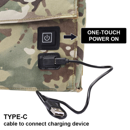 SINAIRSOFT Tactical 9mm Magazine Pouch Warmer Adjust IPSC USB Power Bag Mag