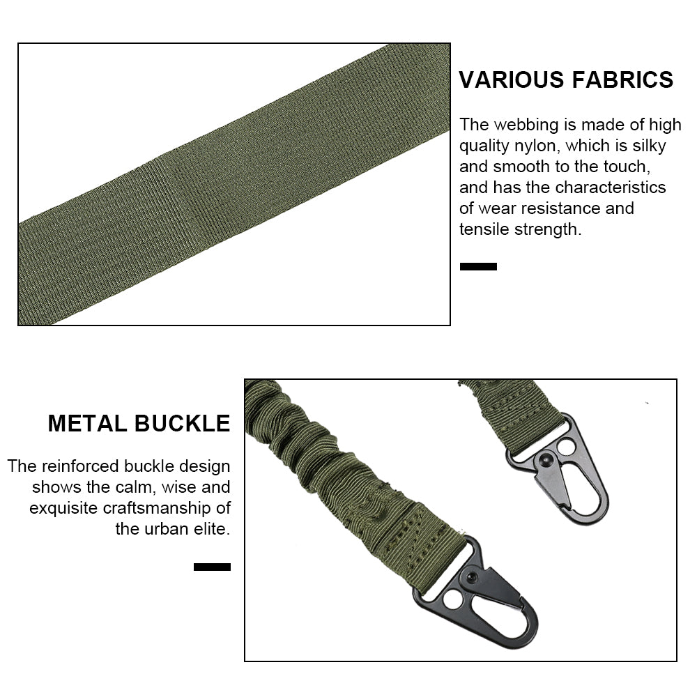 SINAIRSOFT Tactical 2 Point Shoulder Rifle Gun Sling Strap