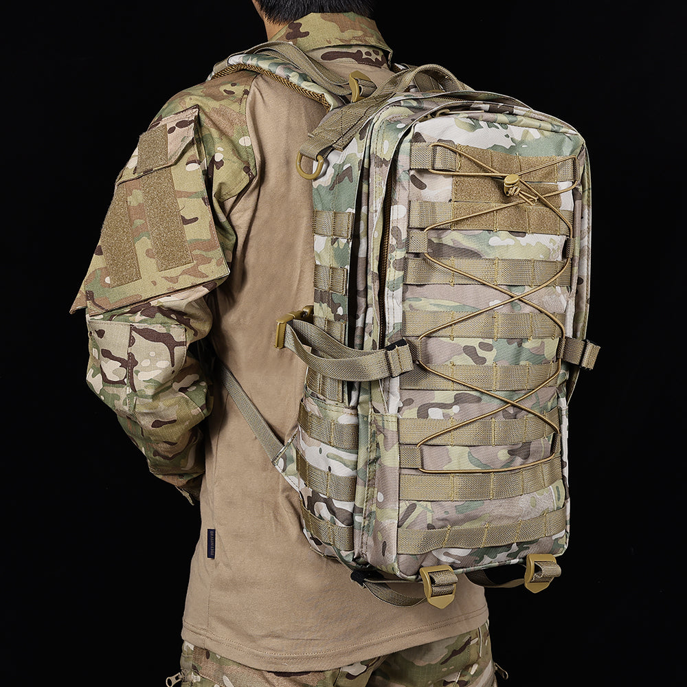 SINAIRSOFT 30L Tactical Backpack Outdoor Hiking Camping Rucksack Trekking Travel Molle Bags