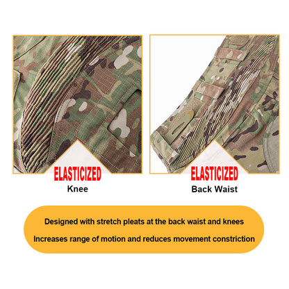SINAIRSOFT Tactical G3 Combat Pants With Knee Pad Airsoft Trousers