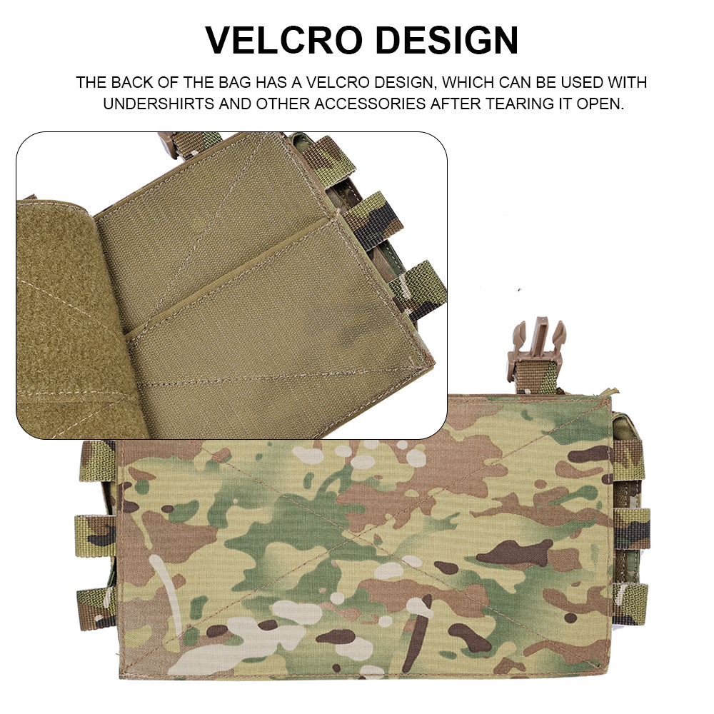 SINAIRSOFT Tactical Magazine MAG Pouch 9mm 5.56 For release buckle Vest Chest Rig