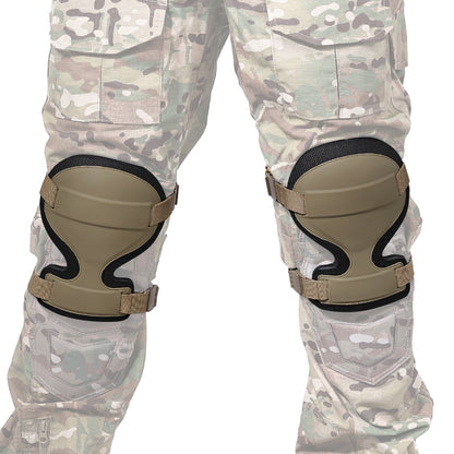 SINAIRSOFT Tactical Airsoft ARC Combat Protective Knee Caps Durable Knee Pads