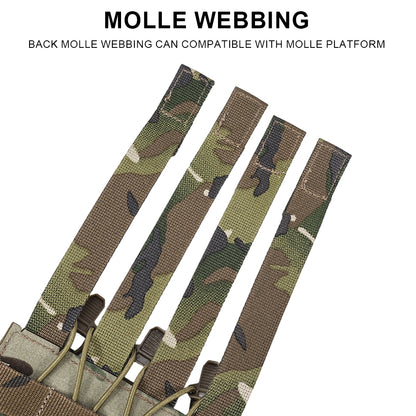 SINAIRSOFT Tactical MP5 MP7 Magazine Pouch Belt Mag Holder Molle Pouch
