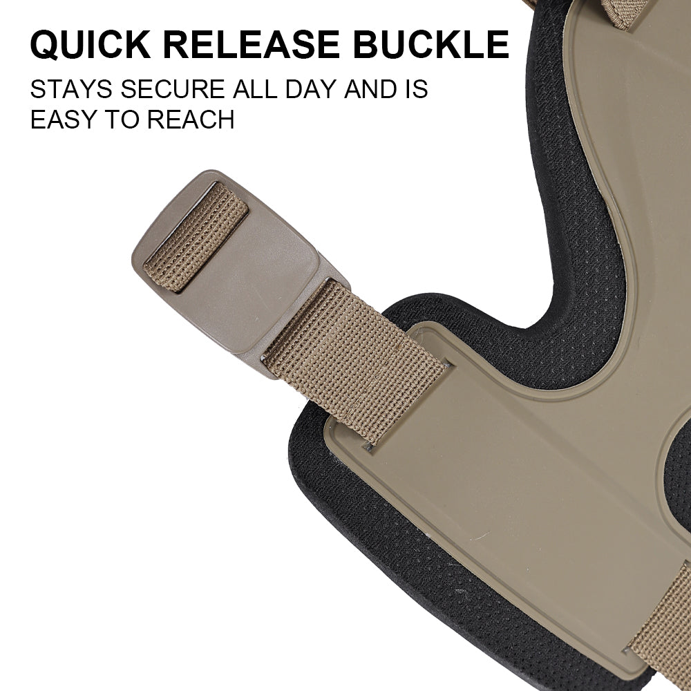 SINAIRSOFT Tactical Airsoft ARC Combat Protective Knee Caps Durable Knee Pads