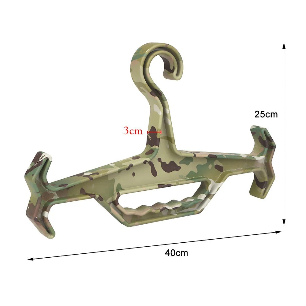 SINAIRSOFT Tactical Heavy Duty Coat Hanger Utility Non-Slip Durable Hanger
