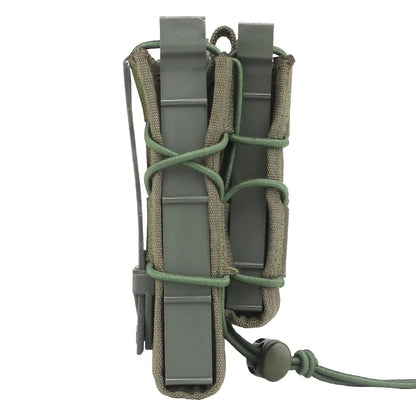 SINAIRSOFT Tactical Molle Double Magazine Pouch 9mm/5.56mm Belt