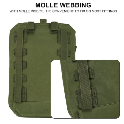 SINAIRSOFT Tactical Molle Vest Hydration Backpack Pouch Hiking Water Bag 3L