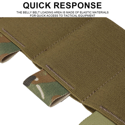 EMERSONGEAR Tactical Vest Elastic Cummerbund Set Plate Carrier Removal Magazine Pouch