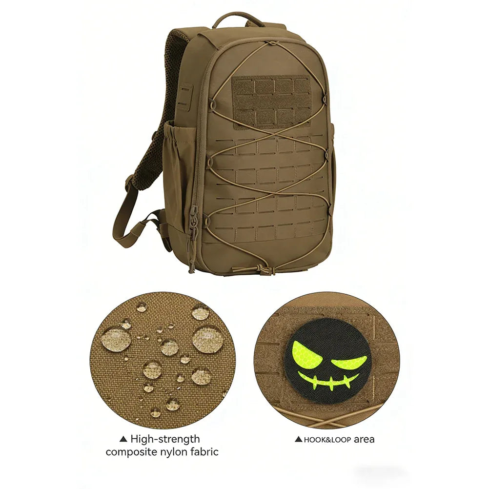 SINAIRSOFT Multifunctional Tactical Daypack Camping Hiking Travel Backpack