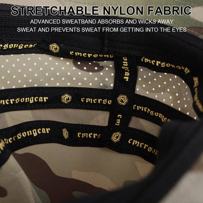 EMERSONGEAR BlueLabel Frillnecks Hat Detachable Face Mask Back Panel Cap