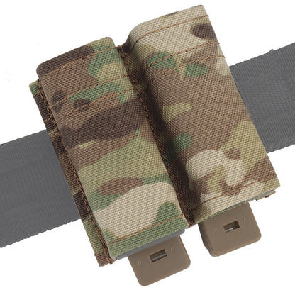 SINAIRSOFT Tactical FAST 9mm Double Mag Pouch Magazine Carrier Holder
