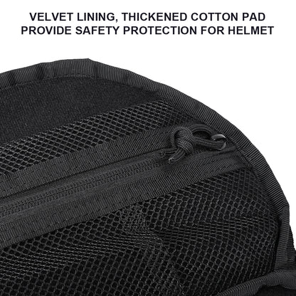SINAIRSOFT Tactical Helmet Bag Molle Handbag Carrier Protective Case