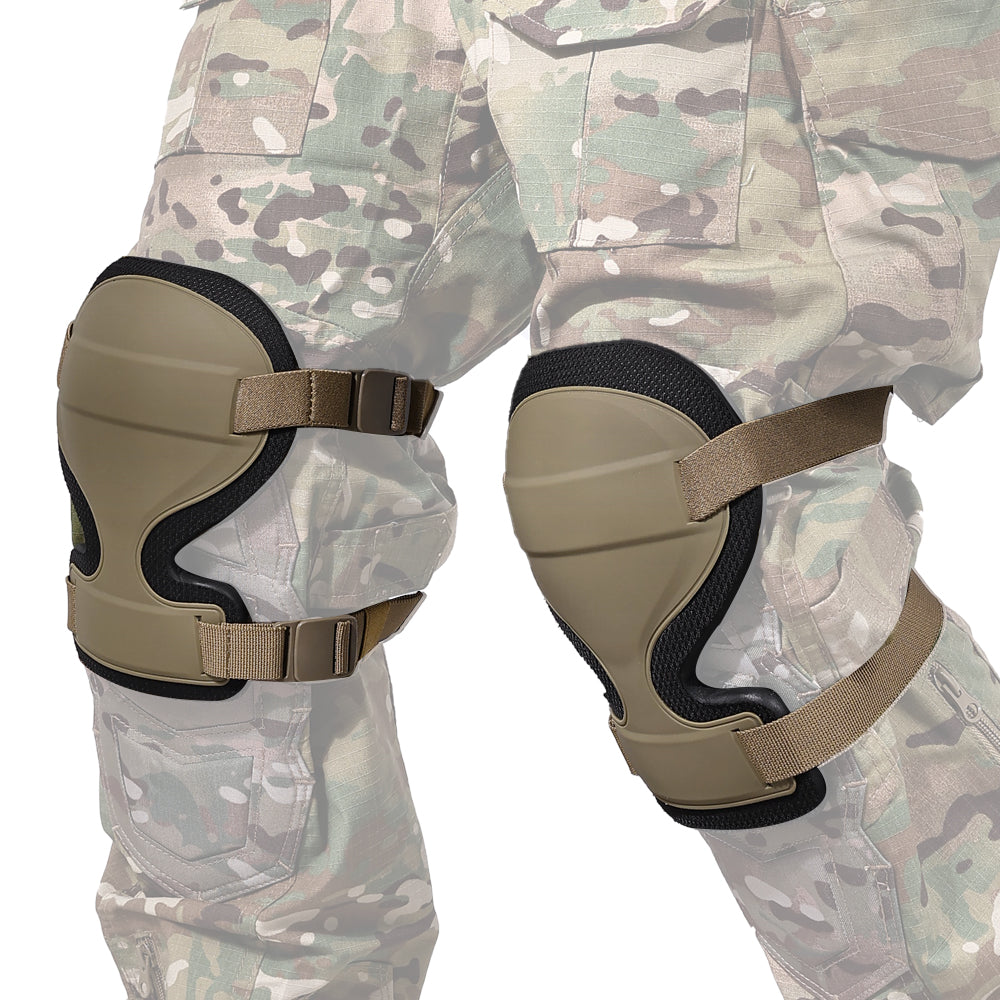 SINAIRSOFT Tactical Airsoft ARC Combat Protective Knee Caps Durable Knee Pads