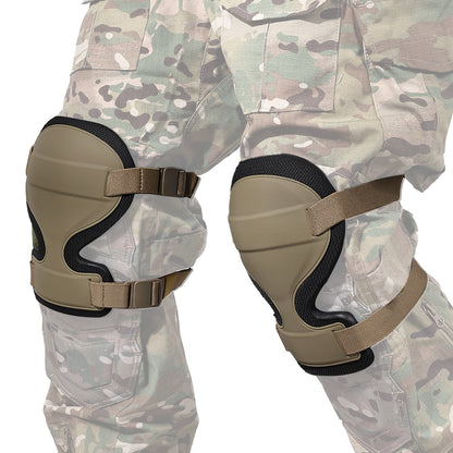 SINAIRSOFT Tactical Airsoft ARC Combat Protective Knee Caps Durable Knee Pads