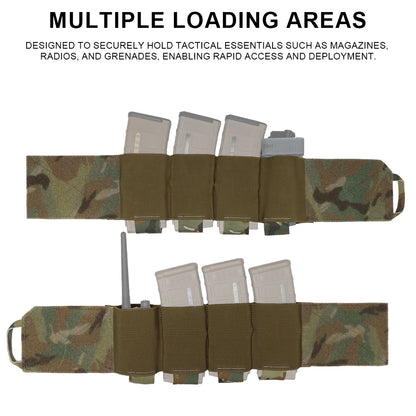 EMERSONGEAR Tactical Vest Elastic Cummerbund Set Plate Carrier Removal Magazine Pouch