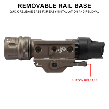 SINAIRSOFT M952V LED Tactical Strobe Rail Mount Flashlight Light Scope Weapon Rifle Light