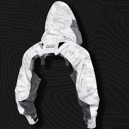 SINAIRSOFT Tactical Breathable Functional Hooded Sleeve Coat