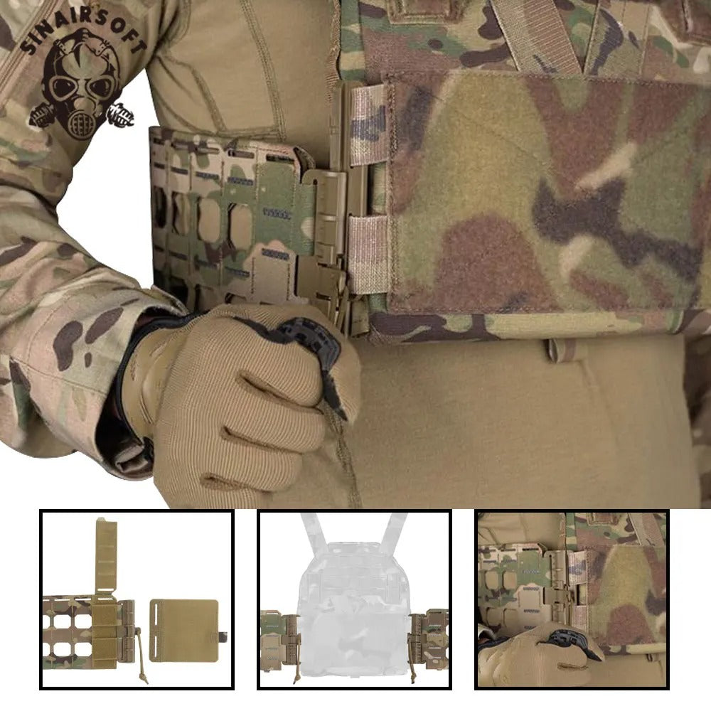 SINAIRSOFT Tactical KZ Plate Carrier Cummerbund MOLLE Belt Agilit Style K19 KZ Vest Plate