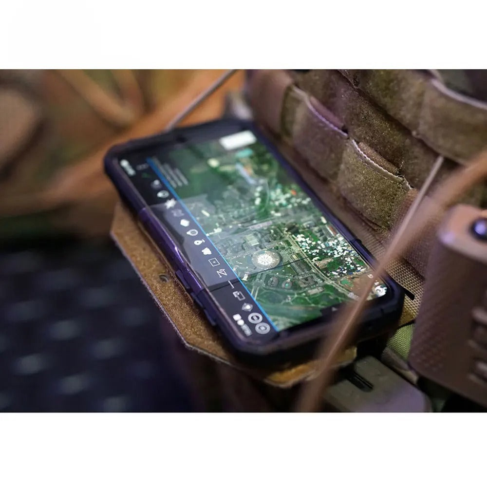 SINAIRSOFT Molle Elastic Rope Phone Holder Case Panel