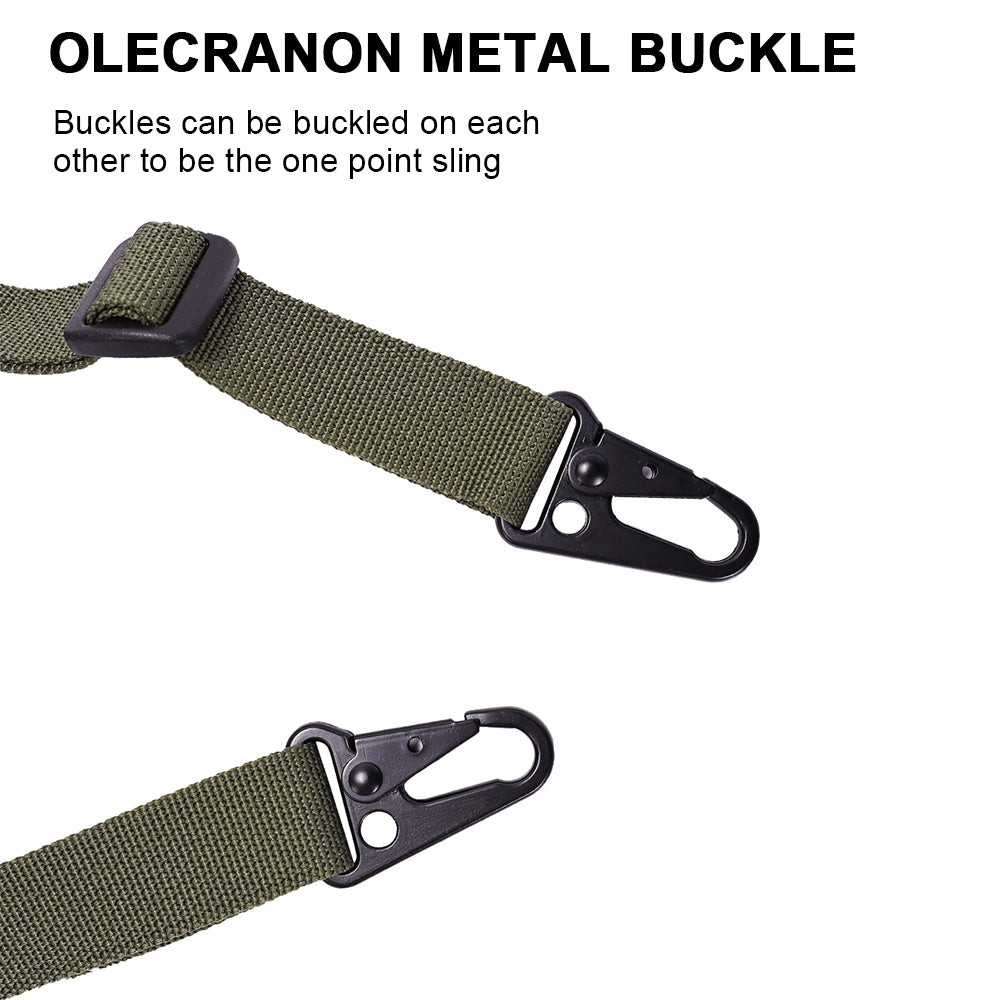 SINAIRSOFT Tactical Rifle Sling 2 Two Point Modular Padded Quick Pull Tab Sling