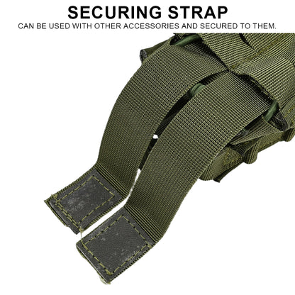 SINAIRSOFT Molle 5.56 7.62 Single Double Magazine Pouch Vest Pouches Waist Bag