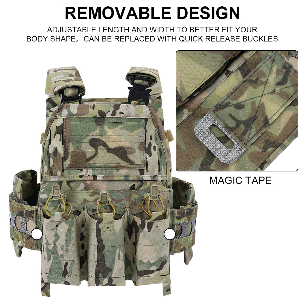 SINAIRSOFT FCPC V5 Adjustable Shoulder Strap Front Magazine Molle Vest