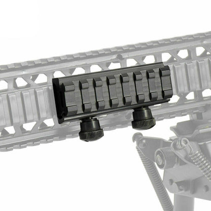 SINAIRSOFT Tactical Low Profile 20 mm Weaver Picatinny Scope 8 Slot QD Riser Rail Mount