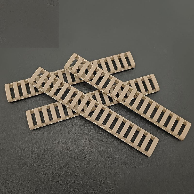 SINAIRSOFT 4 x Rifle Ladder 20mm Rail Cover 18 Rubber Slot Picatinny Heat Resistant