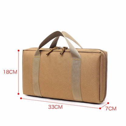 SINAIRSOFT Tactical Pistol Bag Gun Storage Case Handgun Carry Range Pouch