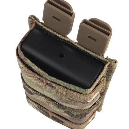 SINAIRSOFT Tactical FAST 5.56 Single Mag Pouch MOLLE Magazine Pouch   (Long)