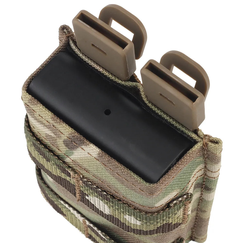 SINAIRSOFT Tactical FAST 5.56 Single Mag Pouch MOLLE Magazine Pouch   (Medium)