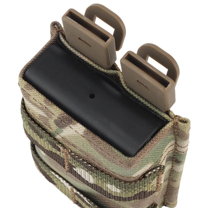 SINAIRSOFT Tactical FAST 5.56 Single Mag Pouch MOLLE Magazine Pouch   (Medium)