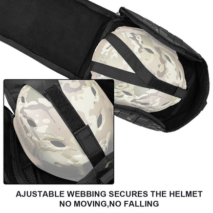 SINAIRSOFT Tactical Helmet Bag Molle Handbag Carrier Protective Case