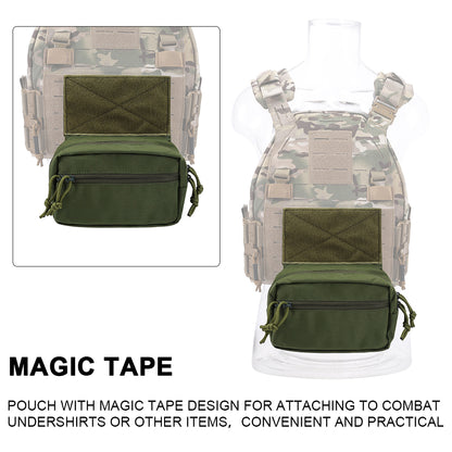 SINAIRSOFT Tactical Drop Pouch Front Sub Abdominal Carrying Kit Bag for Tactical Chest Rig