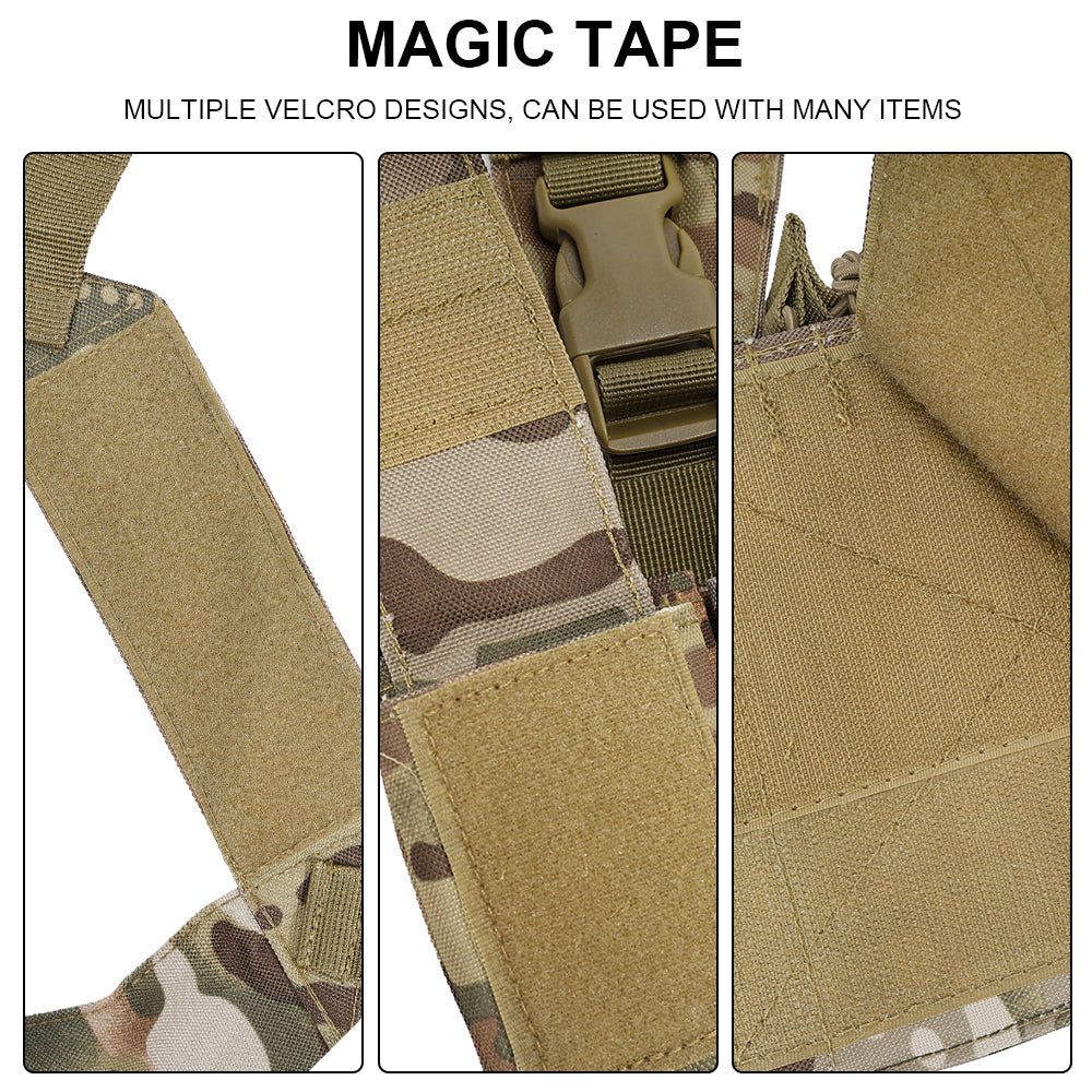 SINAIRSOFT Tactical D3CR Chest Rig Harness Assault Plate Carrier Front Mission Panel Vest