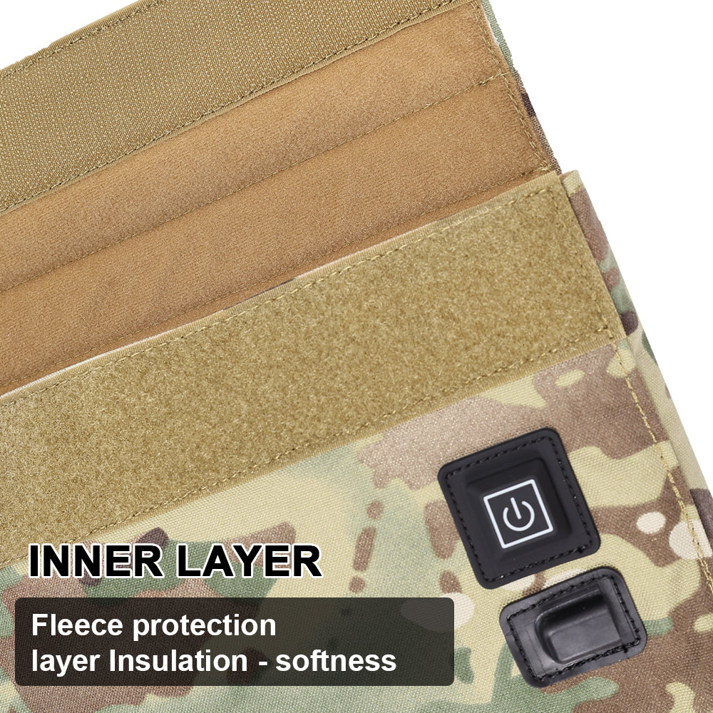 SINAIRSOFT Tactical 9mm Magazine Pouch Warmer Adjust IPSC USB Power Bag Mag