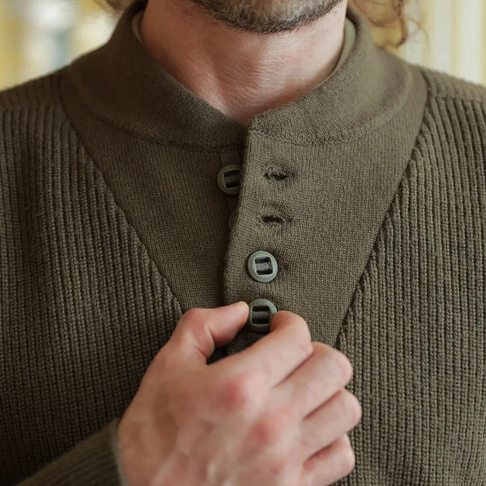 EMERSONGEAR Wool Blend High-neck Sweatshirt