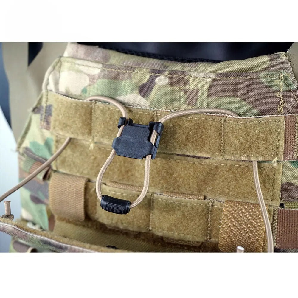 SINAIRSOFT Molle Elastic Rope Phone Holder Case Panel