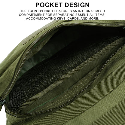 SINAIRSOFT Tactical Molle Vest Hydration Backpack Pouch Hiking Water Bag 3L