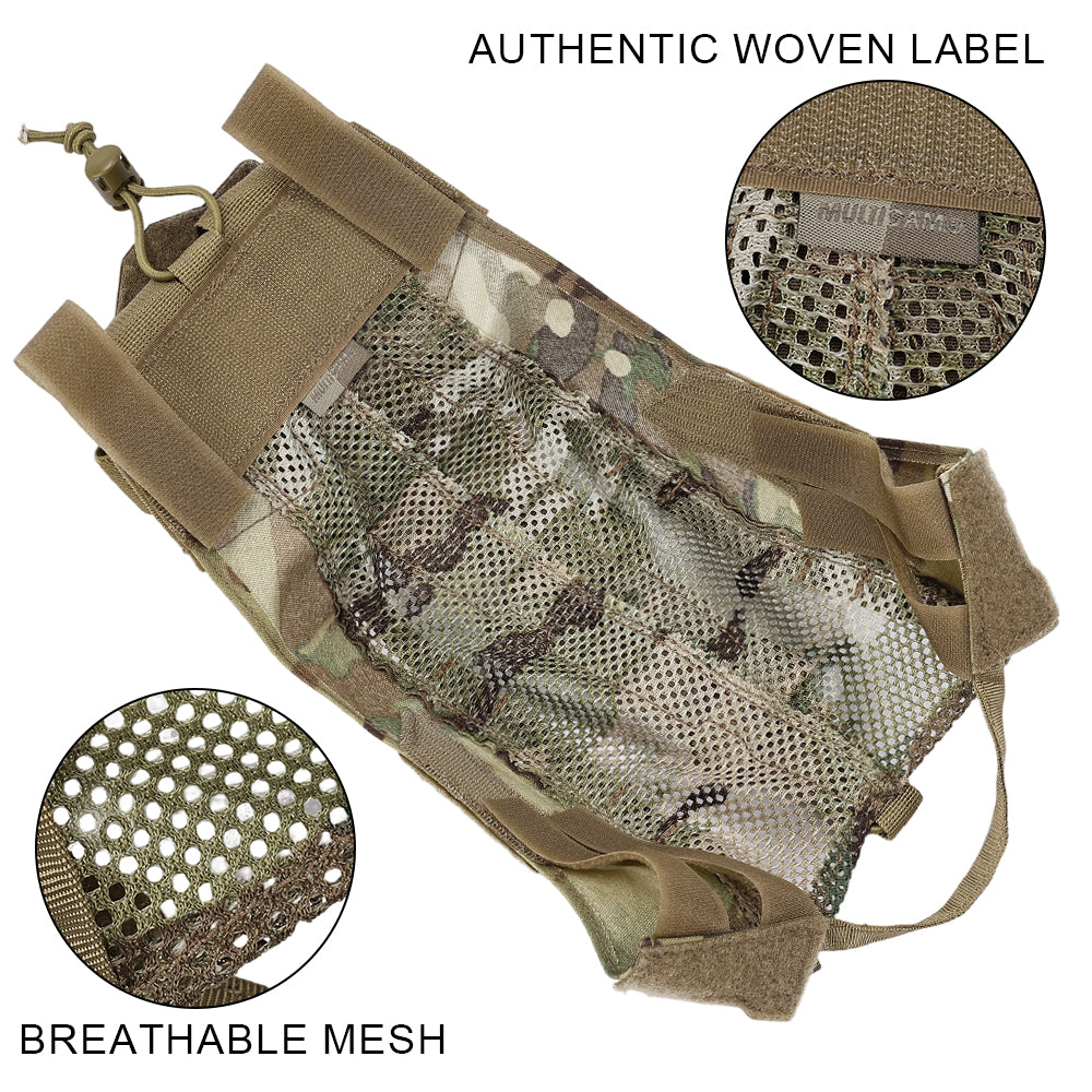 SINAIRSOFT Tactical Helmet Cover For FAST Helmet NVG Battery Pouch