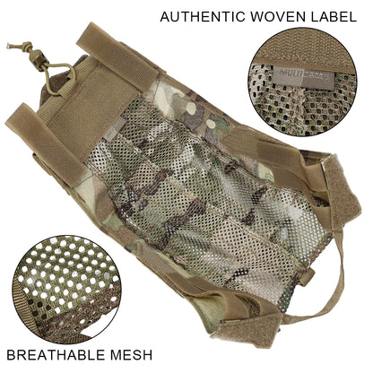 SINAIRSOFT Tactical Helmet Cover For FAST Helmet NVG Battery Pouch