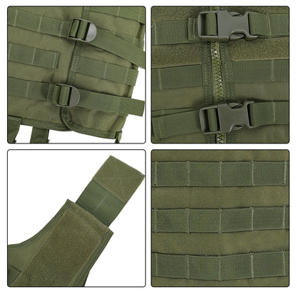 SINAIRSOFT Tactical Vest Combat Hunting Molle Paintball Jacket Vest Plate