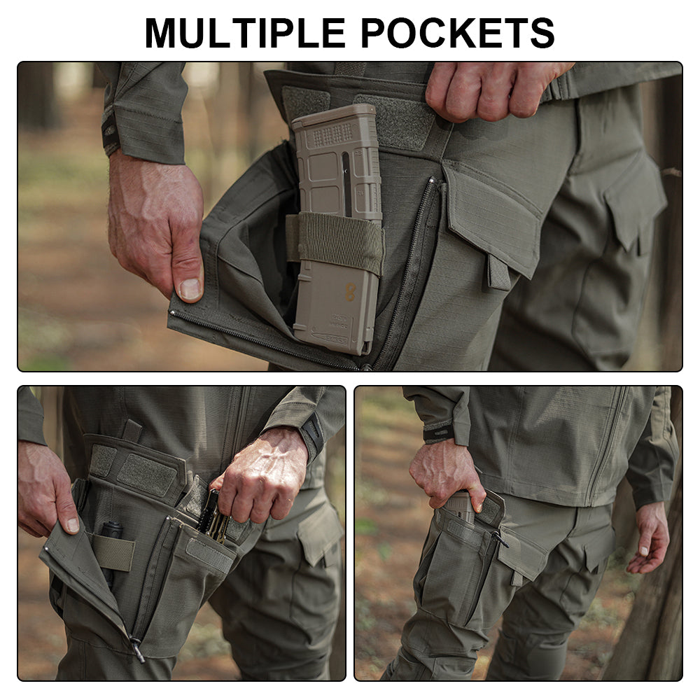 EMERSONGEAR BlueLabel Tactical Pants Ergonomic Cargo Combat Hiking Trousers kneepad