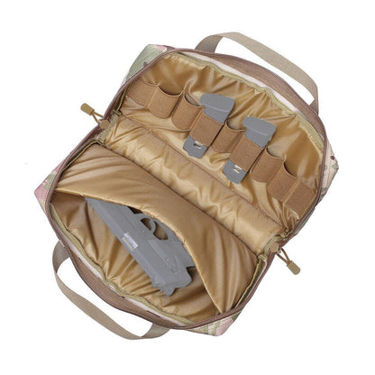 SINAIRSOFT Tactical Pistol Bag Gun Storage Case Handgun Carry Range Pouch