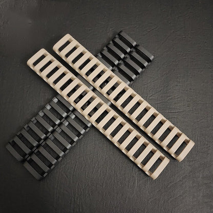 SINAIRSOFT 4 x Rifle Ladder 20mm Rail Cover 18 Rubber Slot Picatinny Heat Resistant