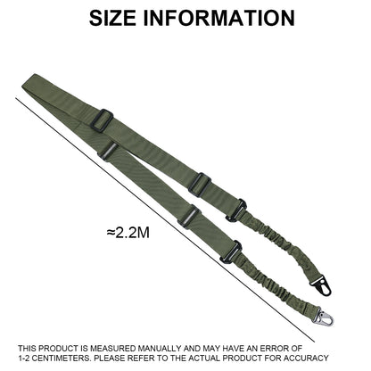 SINAIRSOFT Tactical 2 Point Shoulder Rifle Gun Sling Strap