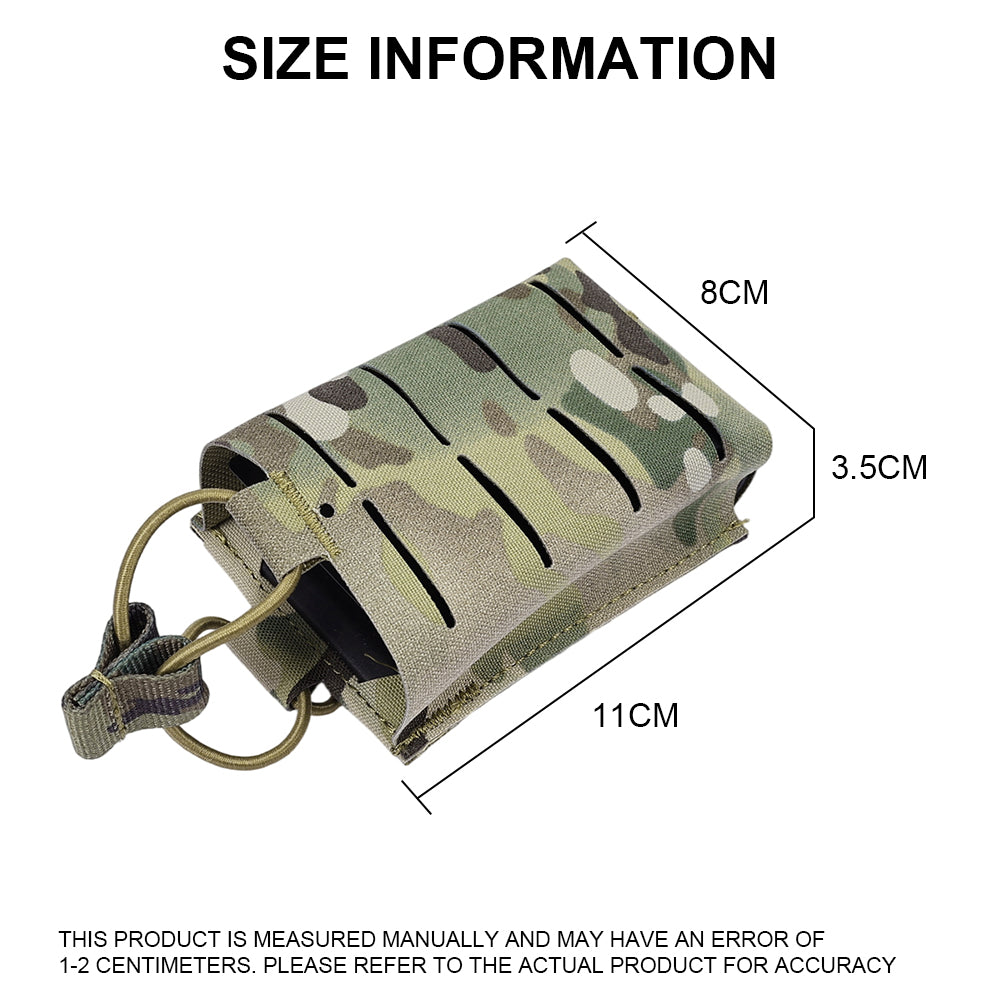 SINAIRSOFT 5.56 M4 Single Magazine Pouch Built-in MGA Support Frame Quick