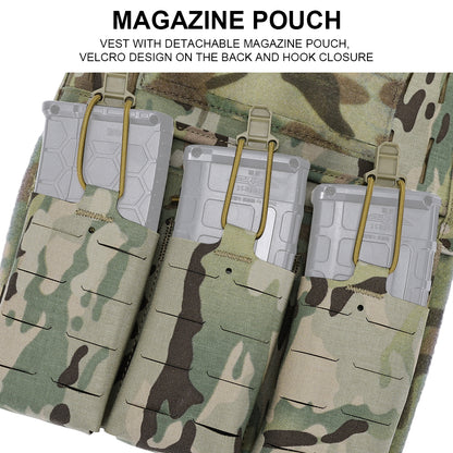 SINAIRSOFT FCPC V5 Adjustable Shoulder Strap Front Magazine Molle Vest