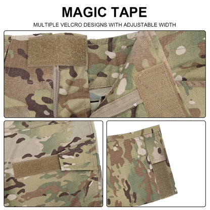 SINAIRSOFT Men's Tactical G3 Camouflage Pants Hunting Clothes