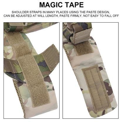 SINAIRSOFT Tactical Hunting K19 3.0 MOLLE Vest Quick Release Airsoft Combat Plate Carrier